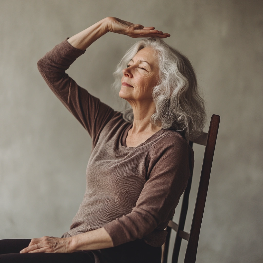 Вправи на стільці для розтяжки