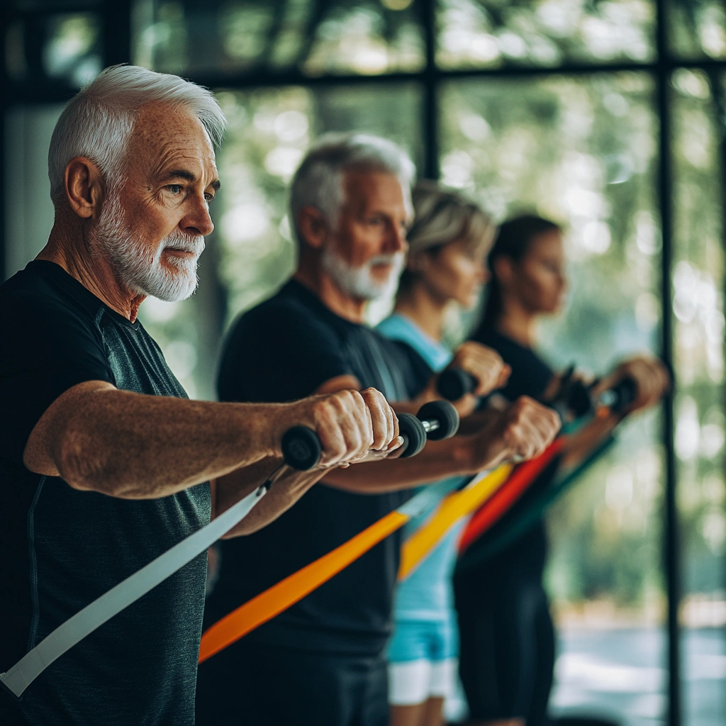 Зміцнення м'язів для активних пенсіонерів